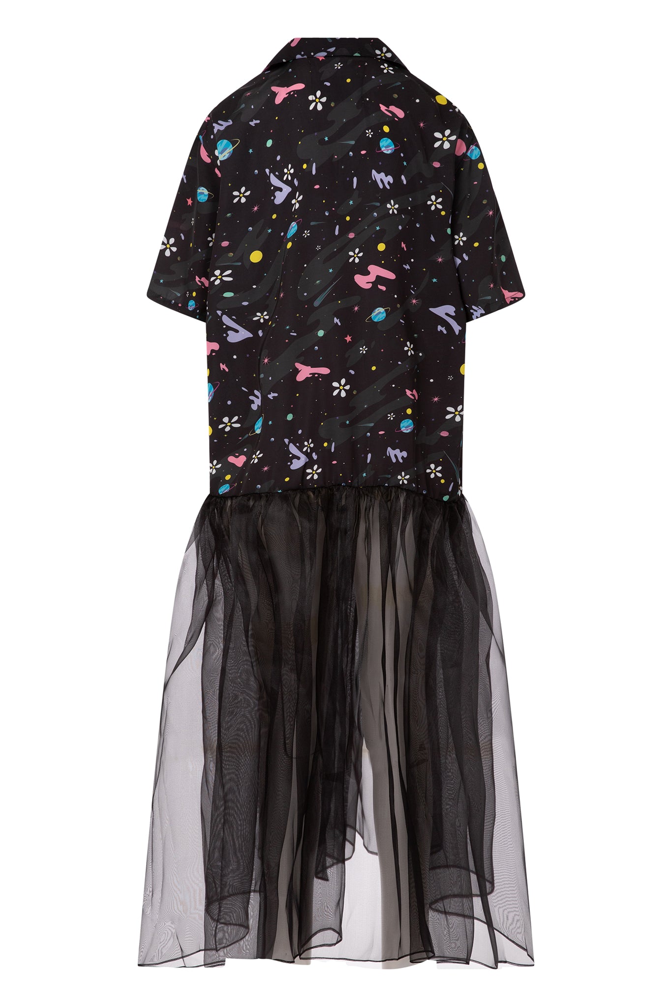 Sheer Bottoms Dolphin Surfer Dress-cover