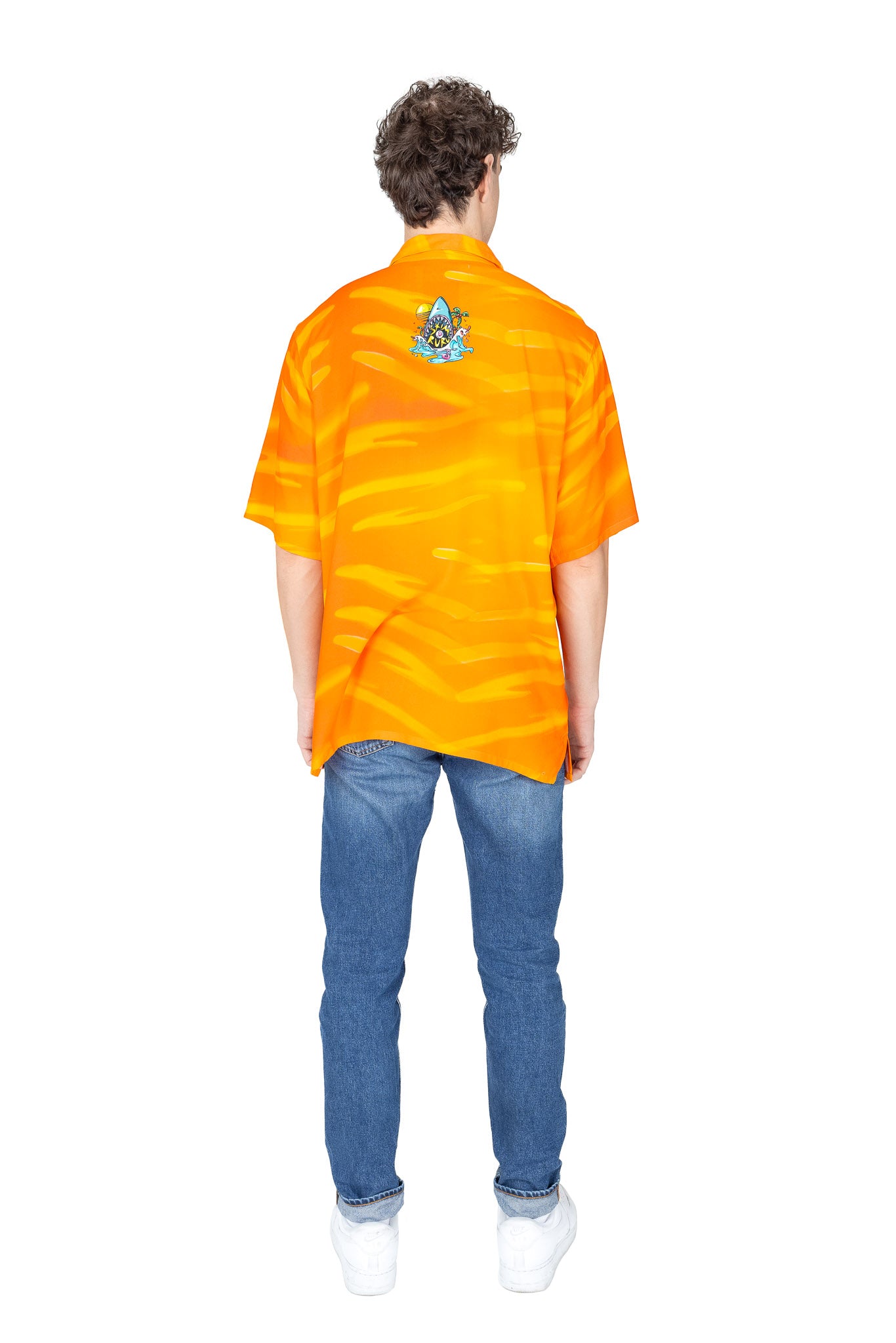 Orange Haze Hawaiian Shirt