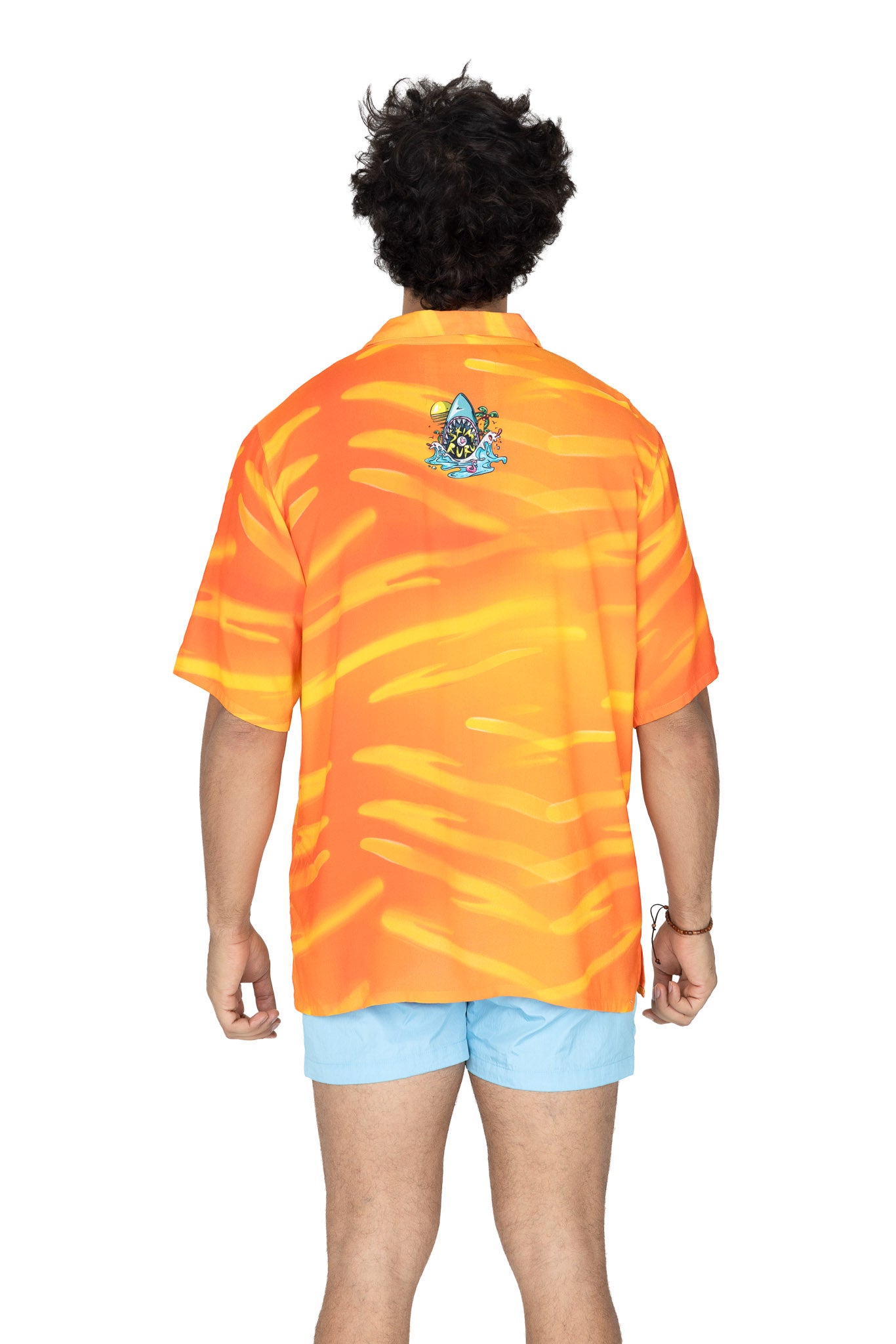 Orange Haze Hawaiian Shirt