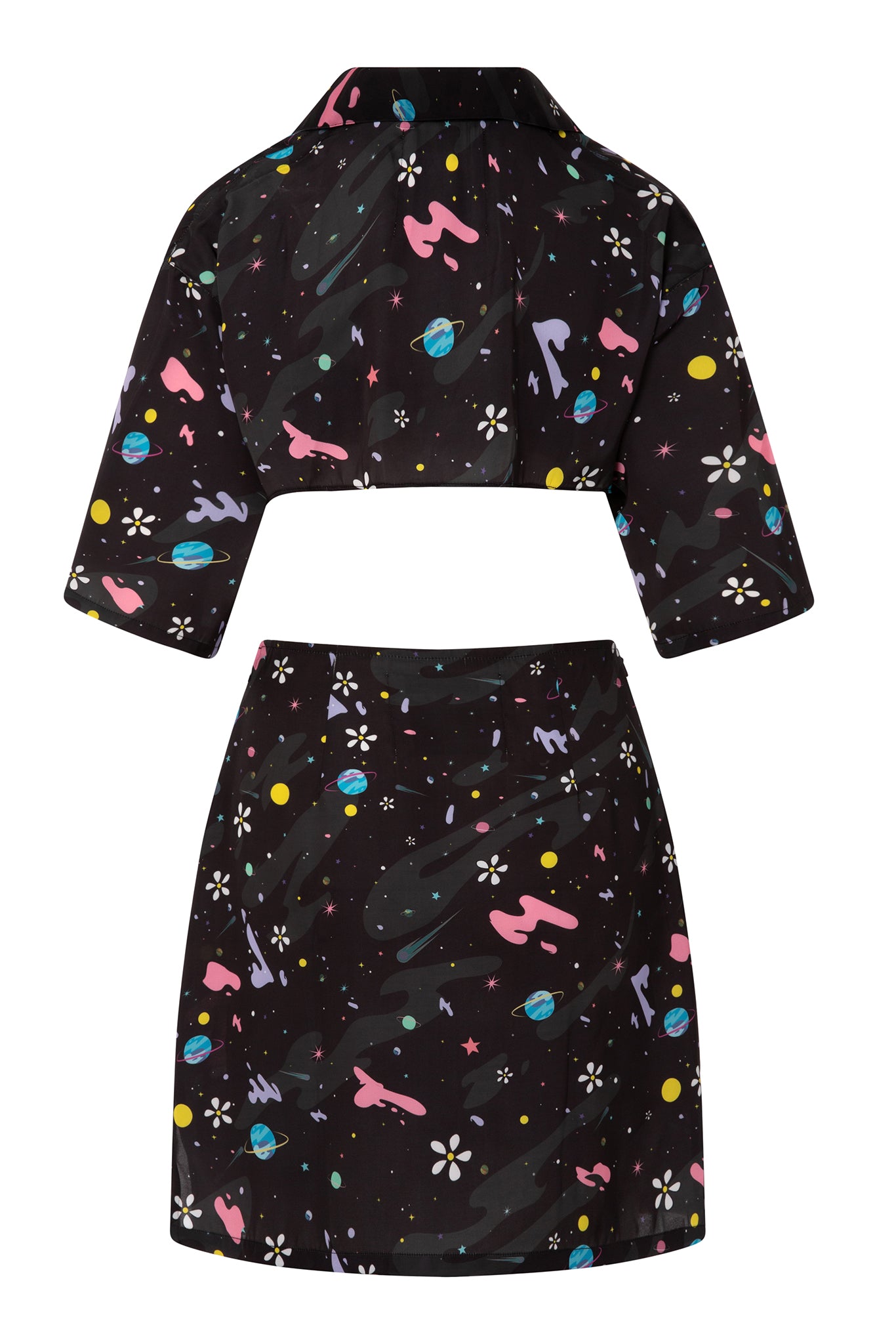The Tease Dolphin Surfer Shirt Dress with Bralette