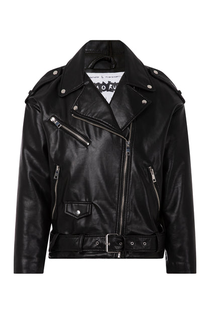 Ride or Die Bunny Pleather Jacket