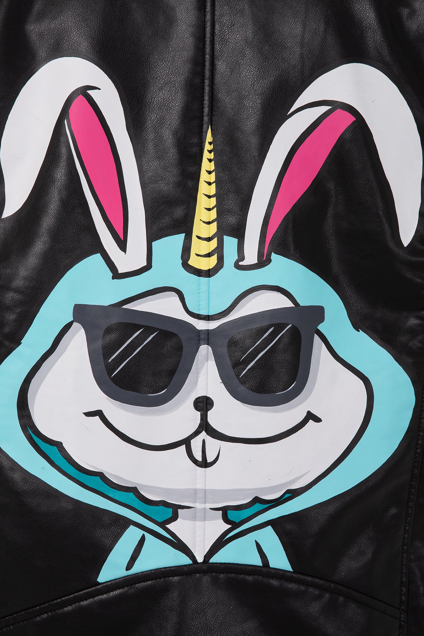 Ride or Die Bunny Pleather Jacket