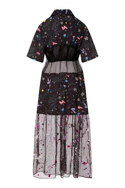 Drippy Dolphin Surfer Dress