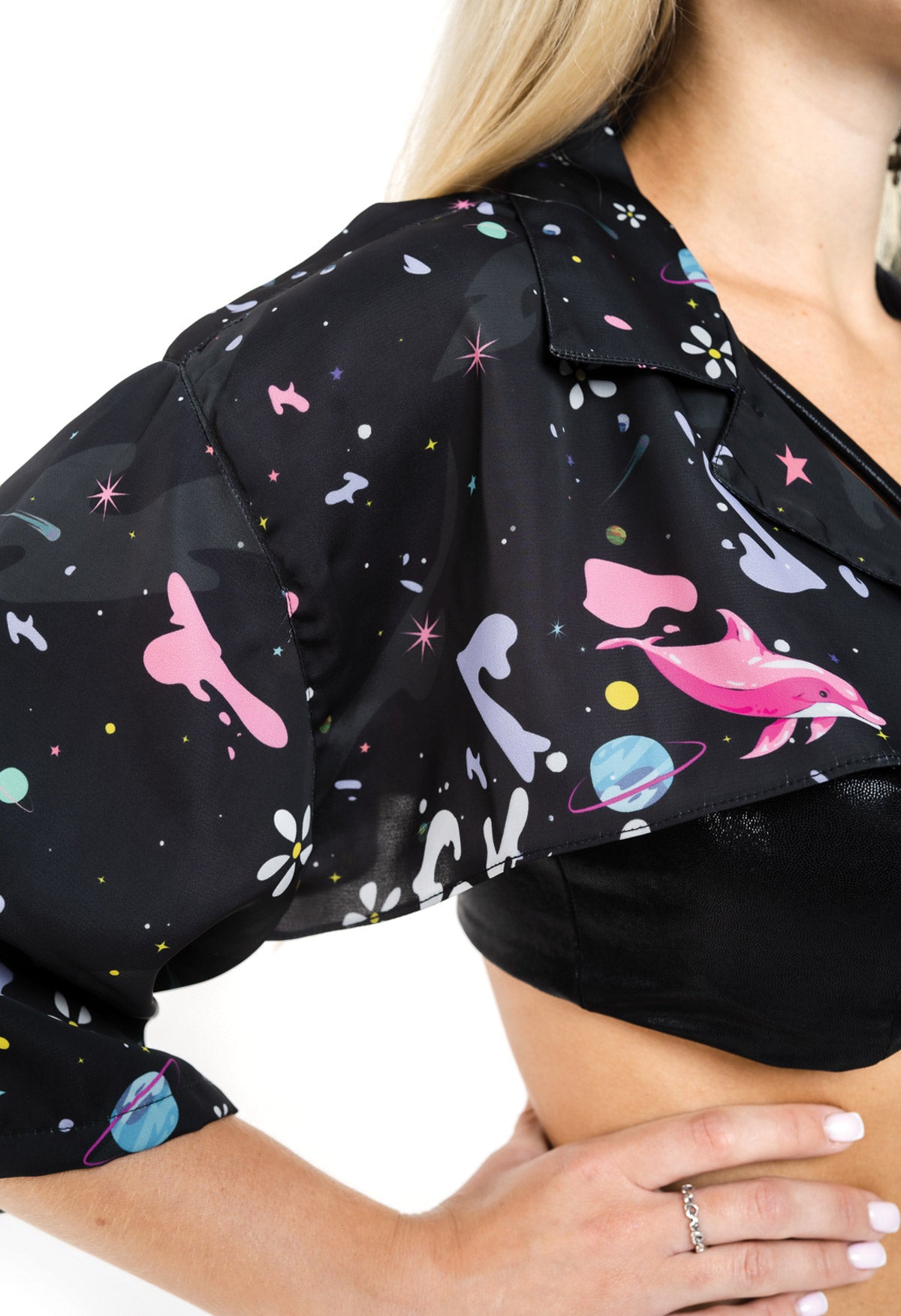 The Tease Dolphin Surfer Shirt Dress with Bralette