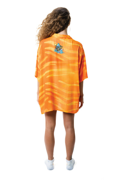 Orange Haze Hawiian Shirt